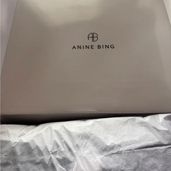 Anine Bing Black Blend Coat